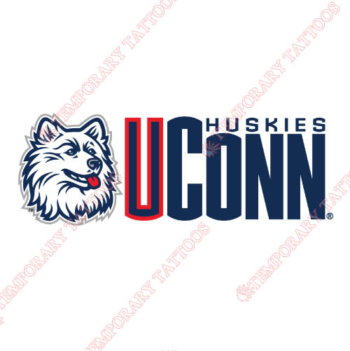 UConn Huskies Customize Temporary Tattoos Stickers NO.6657